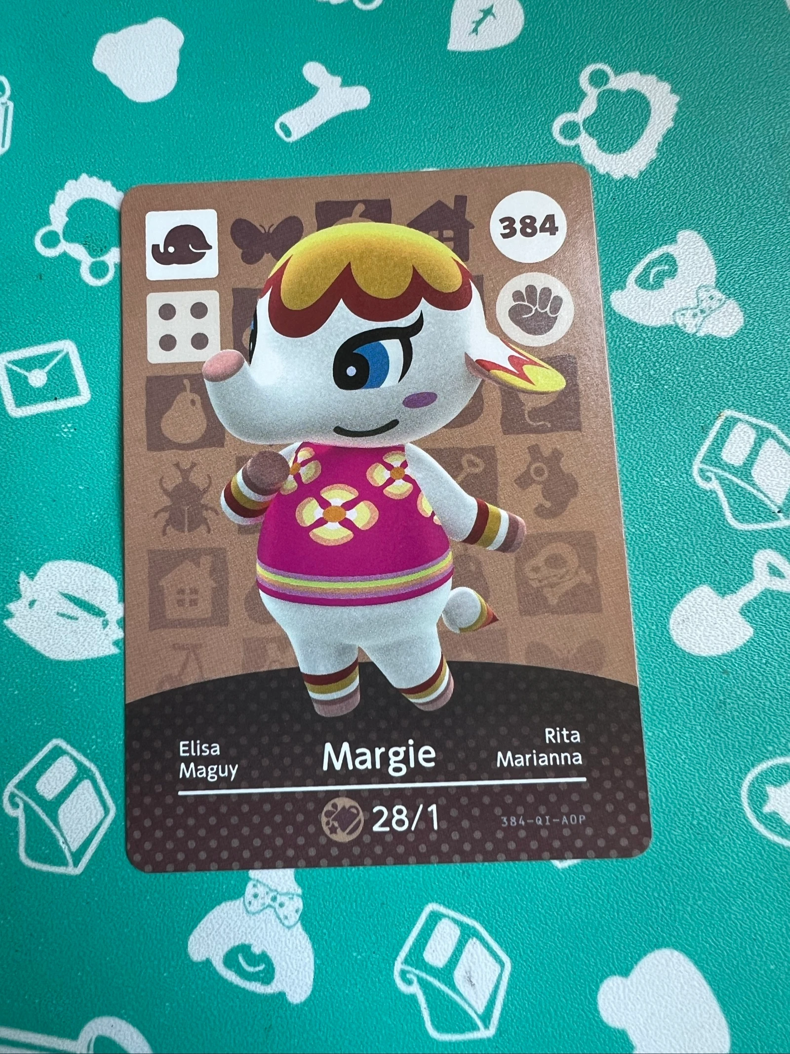 Carte amiibo de Maguy 384